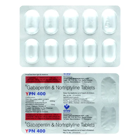 Ypn 400 Tablet 10's