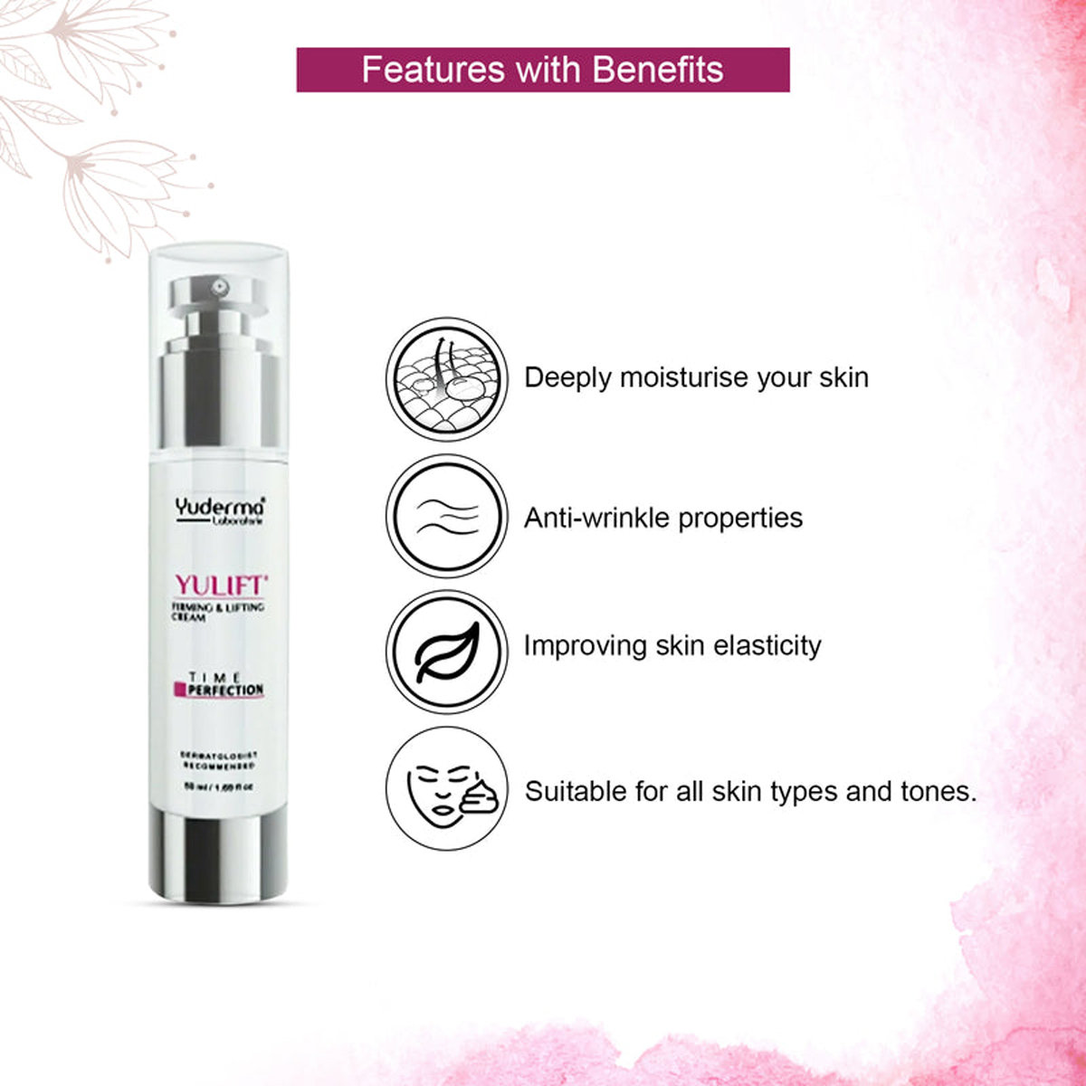 Yulift Firming & Lifting Cream 50 ml, Pack of 1 Yulift Firming & Lifting Cream 50 ml, Pack of 1