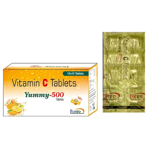 Yummy-500 Tablet 10's, Pack of 10