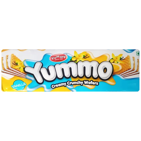 YUMMO CREAMY CRUNCHY VANILLA WAFER 150G
