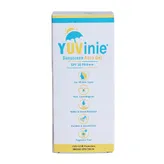 Yuvinie Sunscreen Aqua SPF 30 PA+++ Gel 50 gm, Pack of 1