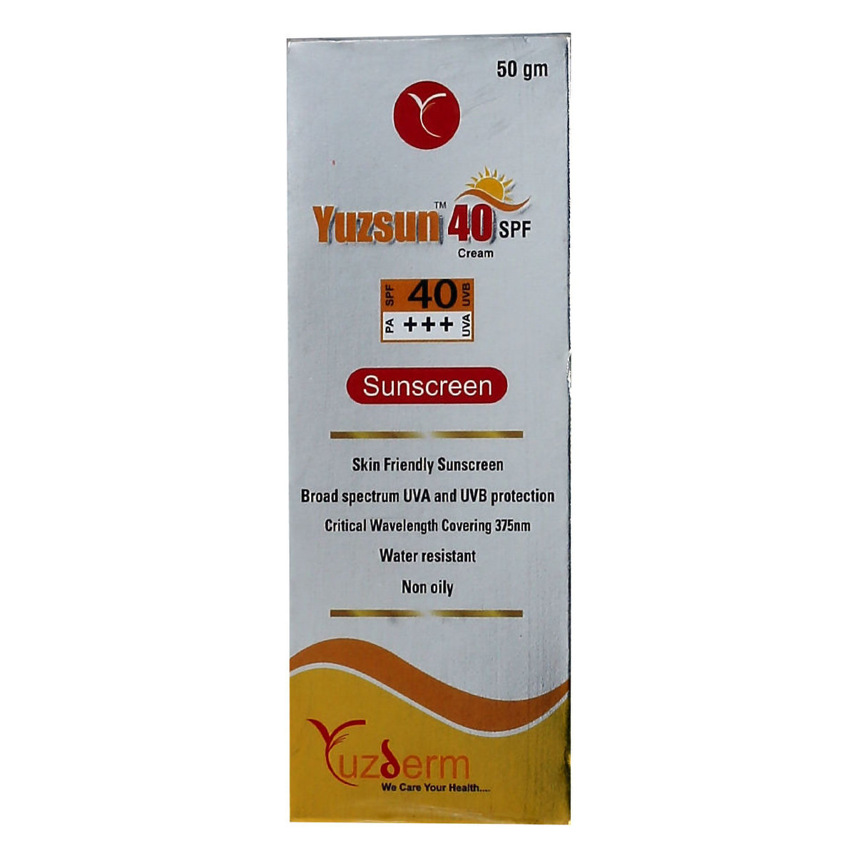 Yuzsun 40 Spf Cream 50 gm, Pack of 1 Yuzsun 40 Spf Cream 50 gm, Pack of 1