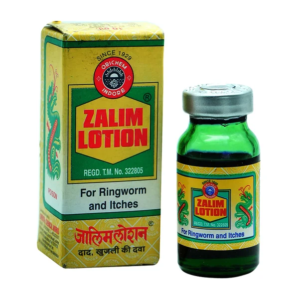 Zalim Lotion 10 ml | For Ringworm, Itches, Eczema &amp; Similar Contagious/Infectious Skin Diseases, Pack of 1