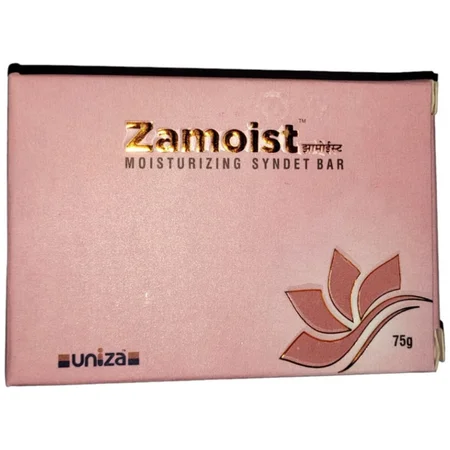 Zamoist Moisturizing Syndet Bar 75 gm
