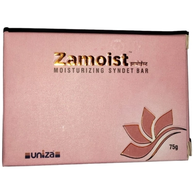 Zamoist Moisturizing Syndet Bar 75 gm, Pack of 1