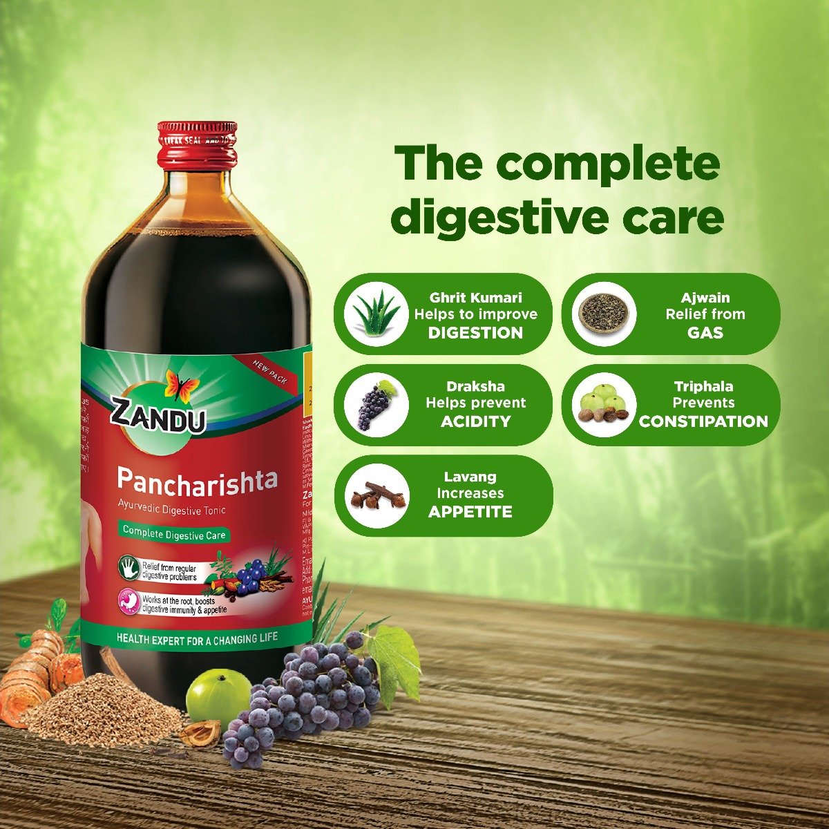 Zandu Pancharistha Ayurvedic Digestive Tonic, 200 ml, Pack of 1 Zandu Pancharistha Ayurvedic Digestive Tonic, 200 ml, Pack of 1