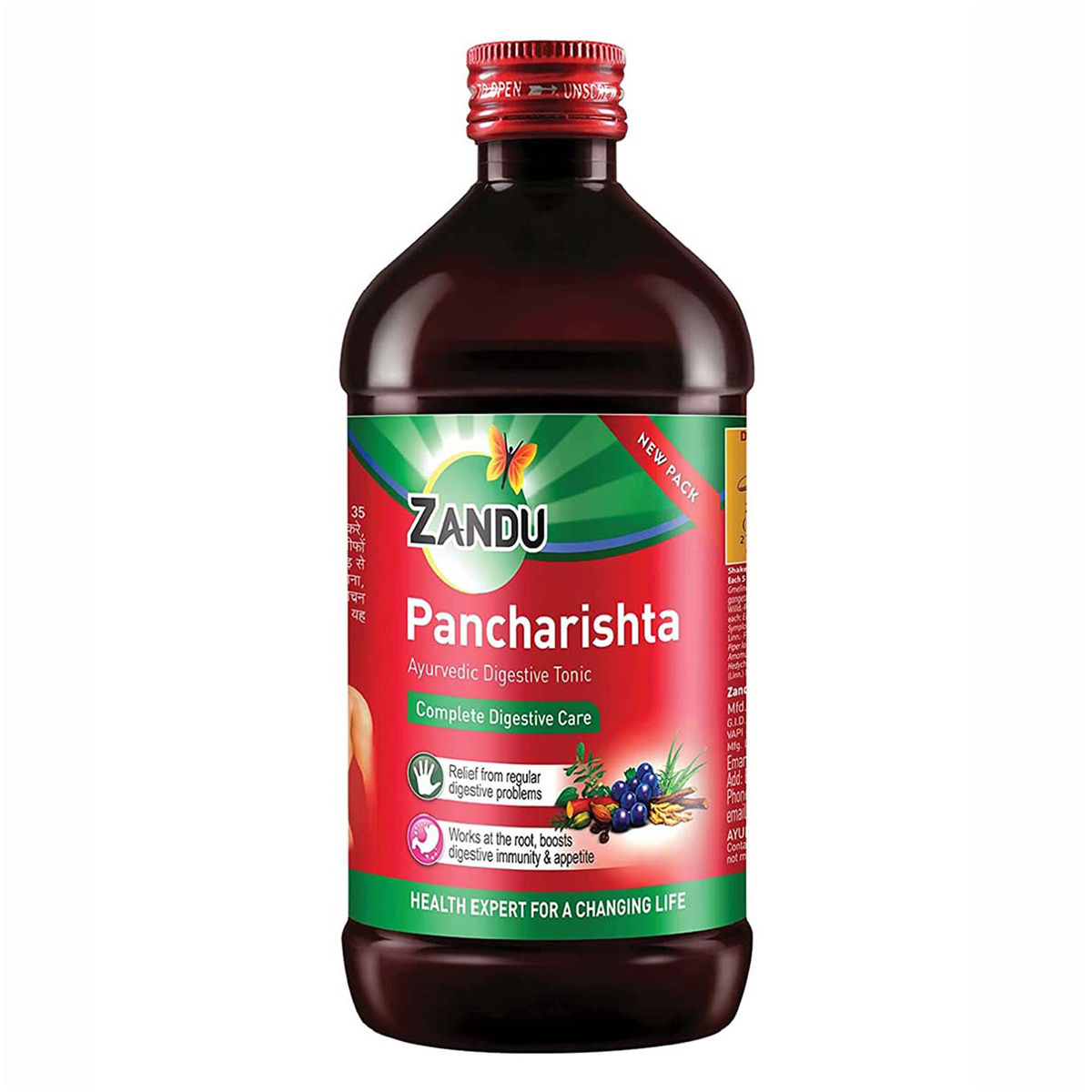 Buy Zandu Pancharistha Ayurvedic Digestive Tonic, 450 ml Online