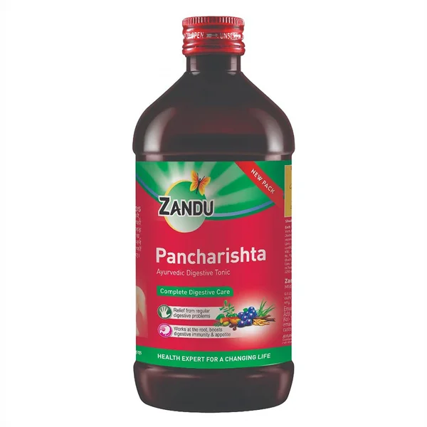 Zandu Pancharistha Ayurvedic Digestive Tonic, 450 ml, Pack of 1
