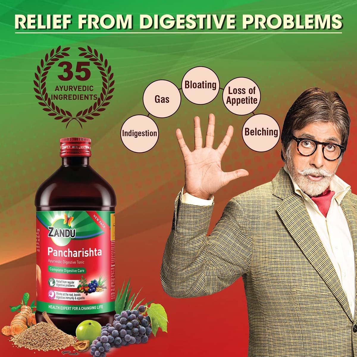 Zandu Pancharistha Ayurvedic Digestive Tonic, 450 ml, Pack of 1 Zandu Pancharistha Ayurvedic Digestive Tonic, 450 ml, Pack of 1