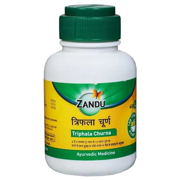 Zandu Triphala Churna, 200 gm, Pack of 1