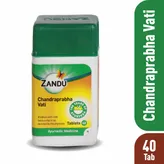 Zandu Chandraprabha Vati, 40 Tablets, Pack of 1