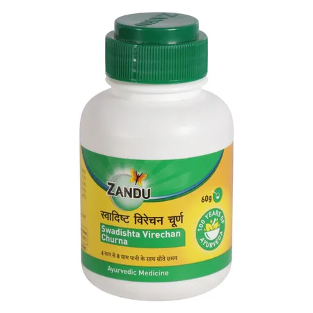 Zandu Swadishta Virechan Churna, 60 gm