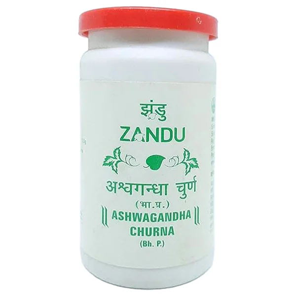 Zandu Ashwagandha Churna, 50 gm, Pack of 1