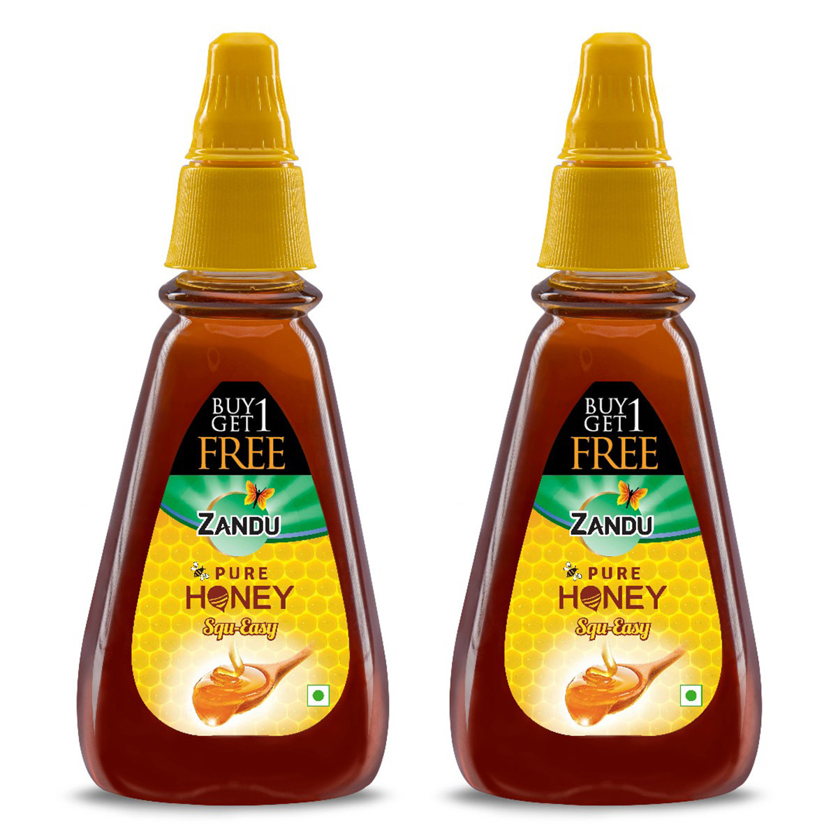 Zandu Pure Honey Squ-Easy, 400 gm (Buy 1 Get 1 Free), Pack of 1 Zandu Pure Honey Squ-Easy, 400 gm (Buy 1 Get 1 Free), Pack of 1