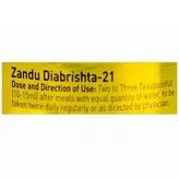 Zandu Sugar Free Diabrishta-21, 200 ml, Pack of 1