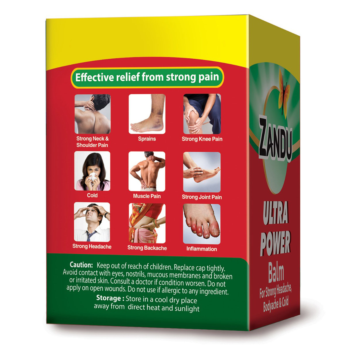 Zandu Ultra Power Balm, 25 ml, Pack of 1 Zandu Ultra Power Balm, 25 ml, Pack of 1