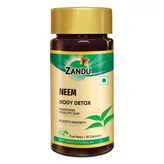 Zandu Neem Body Detox, 60 Capsules, Pack of 1