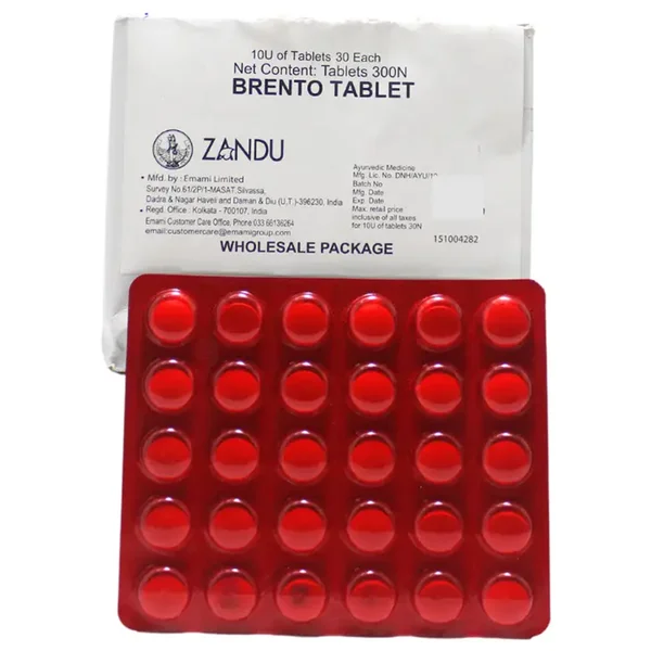 Zandu Bento, 30 Tablets