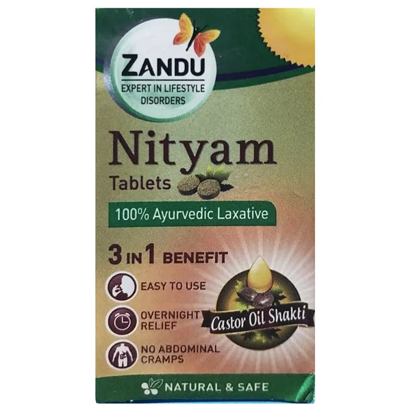 Zandu Nityam, 36 Tablets