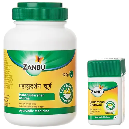 Zandu Maha Sudarshan Churna, 120 gm