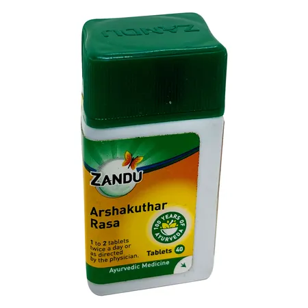 Zandu Arshakuthar Rasa, 40 Tablets