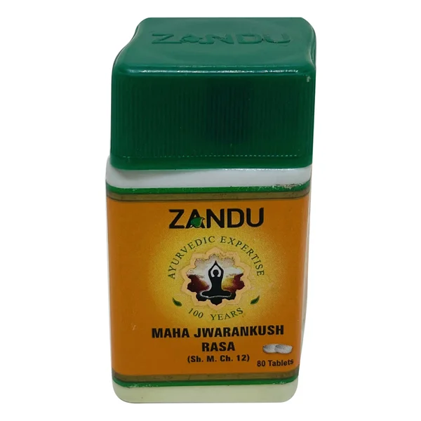 Zandu Maha Jawarnkush Rasa, 80 Tablets, Pack of 1
