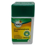 Zandu Shirahshooladivajra Rasa, 40 Tablets, Pack of 1