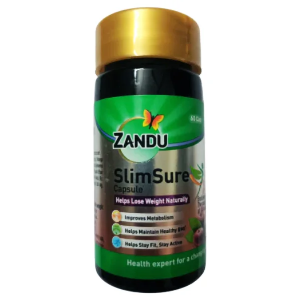 Zandu Slimsure, 60 Capsules
