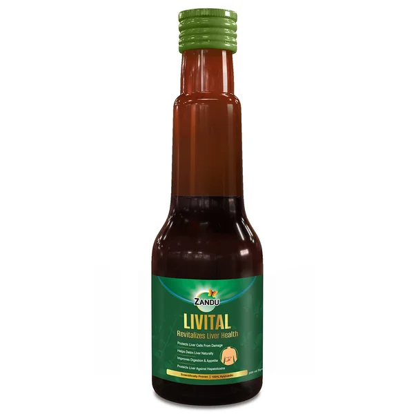 Zandu Livital Liver Health Syrup, 200 ml