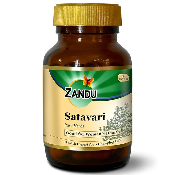 Zandu Satavari Good For Women Health, 60 Capsules