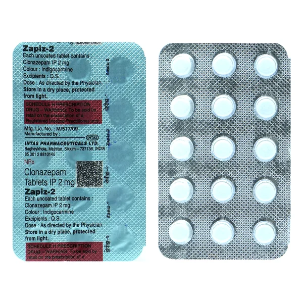 Zapiz-2 Tablet 15's, Pack of 15 TABLETS