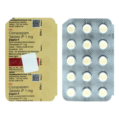 Zapiz-1 Tablet 15's, Pack of 15 TABLETS