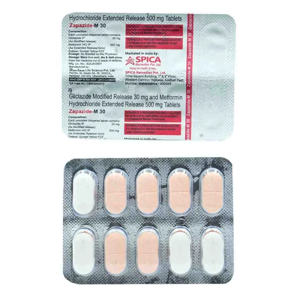 Zapazide-M 30 Tablet 10's