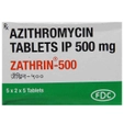 Zathrin-500 Tablet 5's