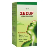 Zecuf Herbal Cough Remedy, 100 ml, Pack of 1