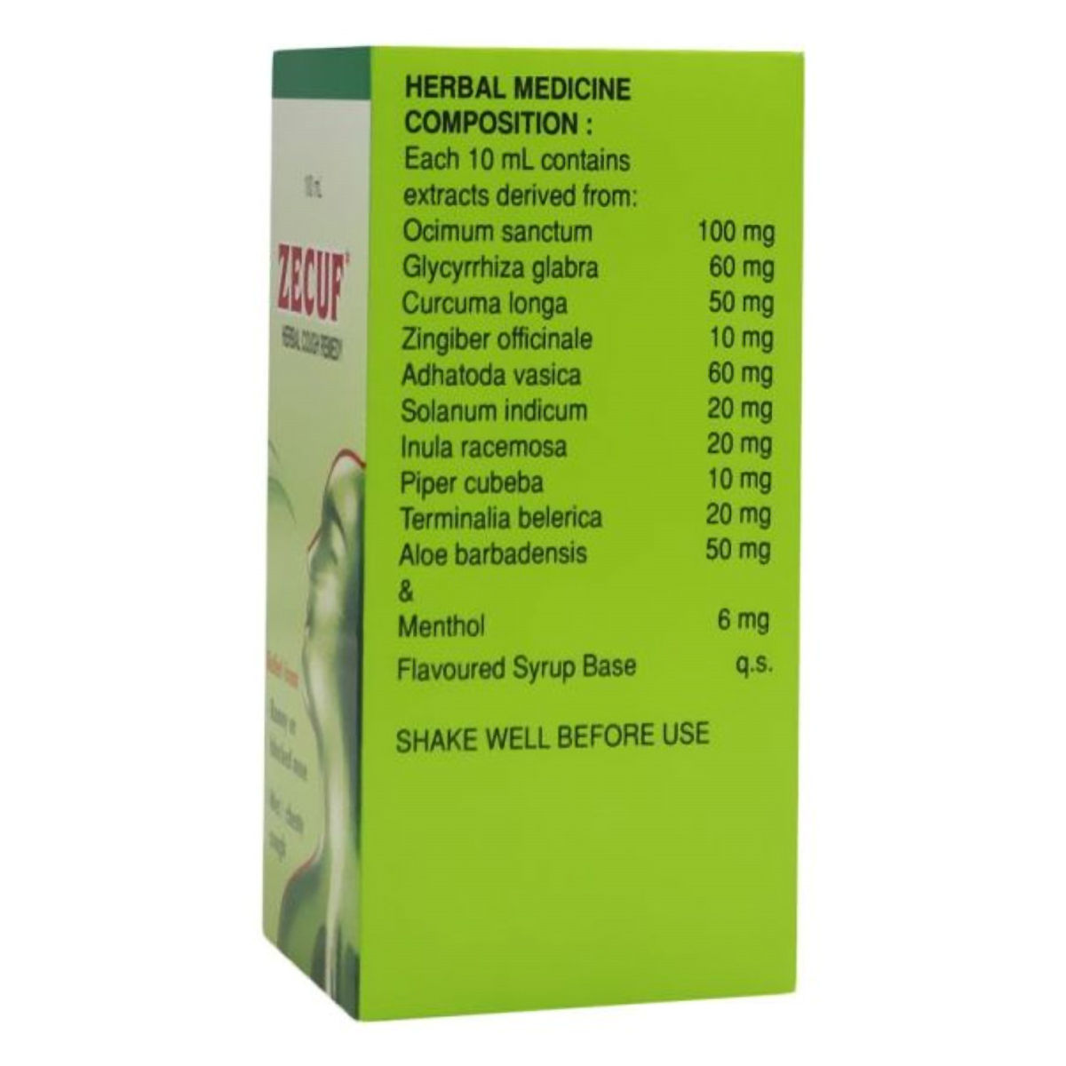 Zecuf Herbal Cough Remedy, 100 ml Price, Uses, Side Effects