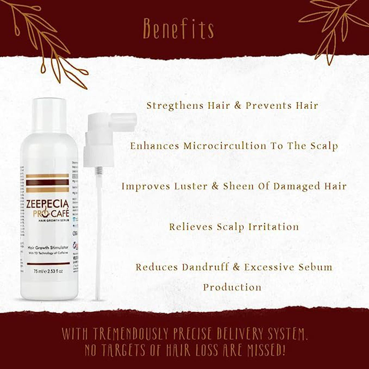 Zeepecia Pro Cafe Hair Growth Serum 75 ml Price, Uses, Side Effects