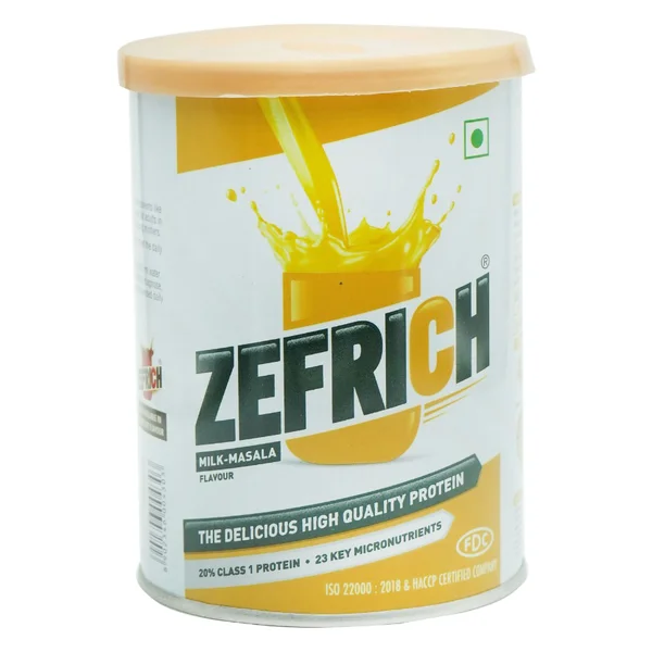 Zefrich Milk Masala Flavour Powder, 200 gm Tin, Pack of 1