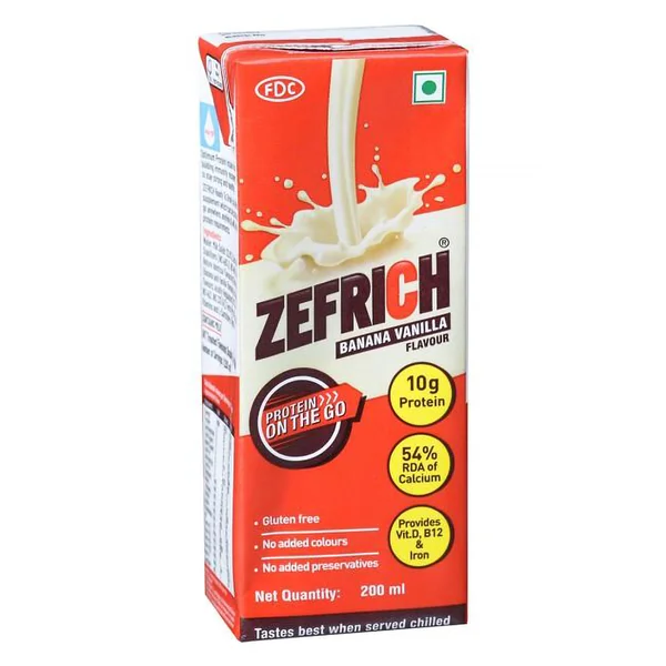 Zefrich Banana Vanilla 200 ml