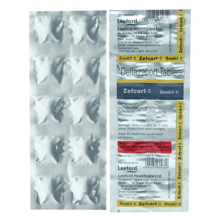Zefcort-6 Tablet 10's