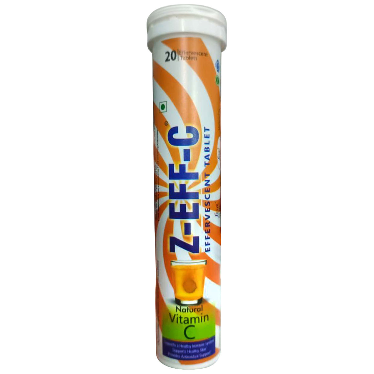 Buy Z-Eff-C Effervescent Tablet 20's online | Uses, Side Effects
