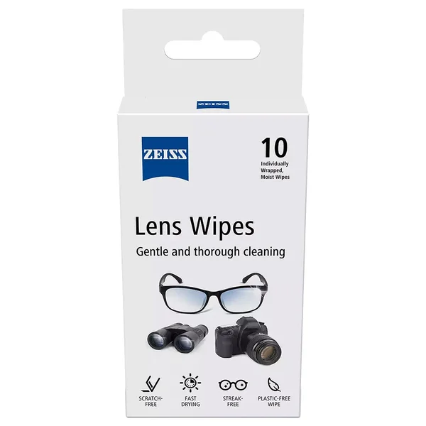 Zeiss Lens Wipes 15X13Cm, 10 Count, Pack of 1