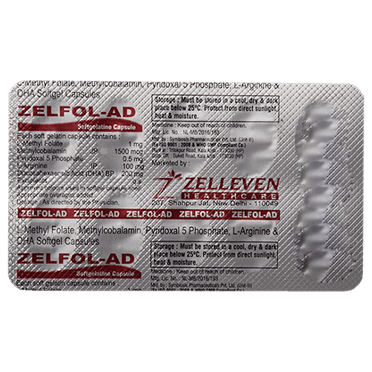 Buy Zelfol-AD Capsule 10's Online