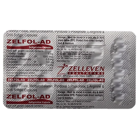 Zelfol-AD Capsule 10's