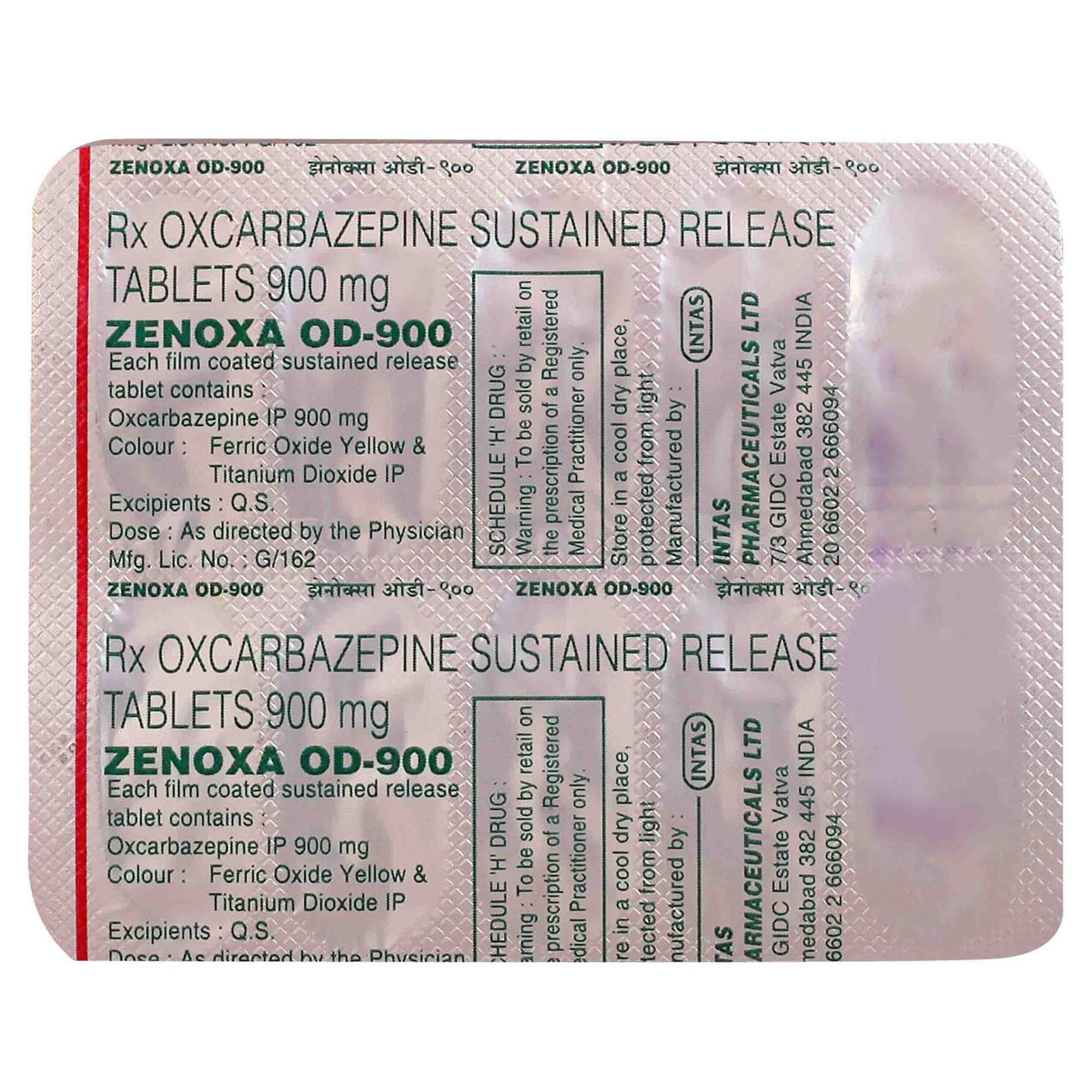 Zenoxa OD 900 Tablet 10's, Pack of 10 TABLETS Zenoxa OD 900 Tablet 10's, Pack of 10 TABLETS