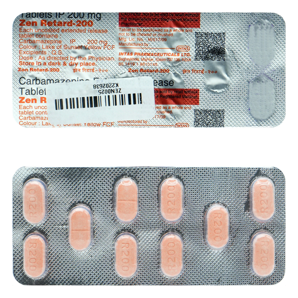 Zen Retard-200 Tablet 10's, Pack of 10 TABLETS Zen Retard-200 Tablet 10's, Pack of 10 TABLETS