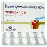 Zenflox-UTI Tablet 10's, Pack of 10 TABLETS