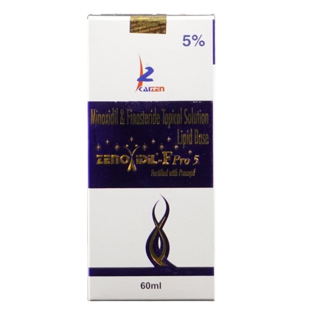 Zenoxidil-F Pro 5 Topical Solution 60 ml, Pack of 1 Solution Zenoxidil-F Pro 5 Topical Solution 60 ml, Pack of 1 Solution