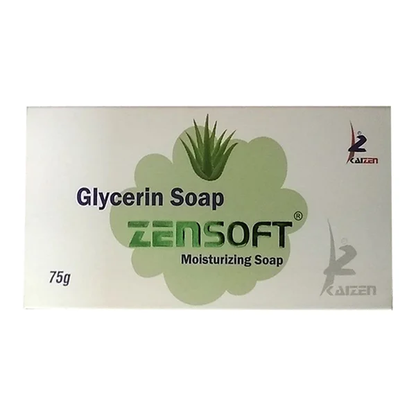 Zensoft 2% Moisturizing Soap 75 gm, Pack of 1 Soap