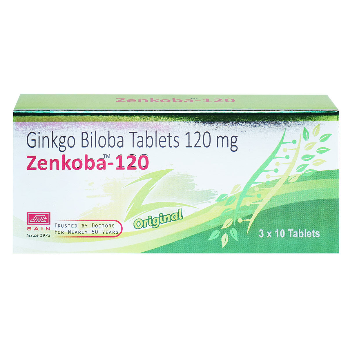Zenkoba-120 Tablet 10's, Pack of 10 TabletS Zenkoba-120 Tablet 10's, Pack of 10 TabletS